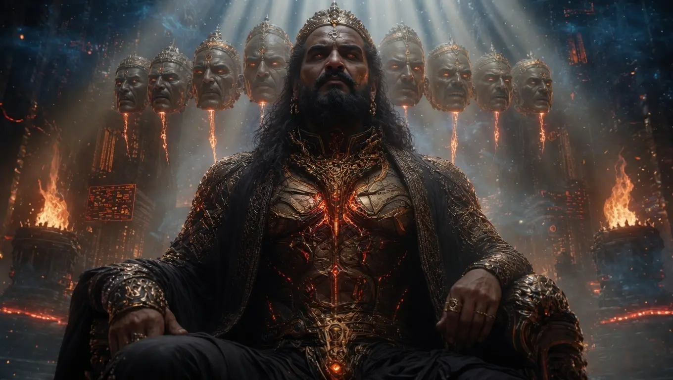 Kaali — official character artwork from the ANTERNAAD universe